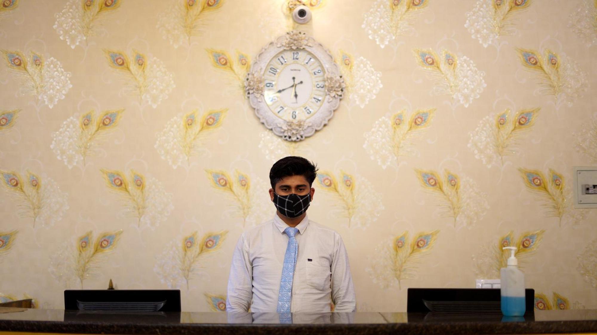 Hotel Neeraj Bhawan- Triveni Ghat Rishīkesh المظهر الخارجي الصورة